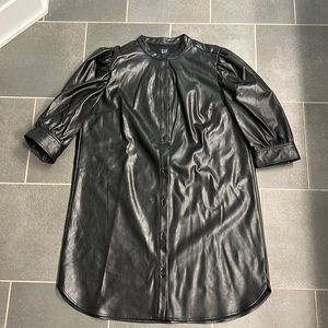 GAP Leather Dress